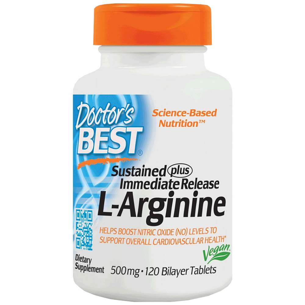 Mejor L -arginina 500 mg - 120 tabletas