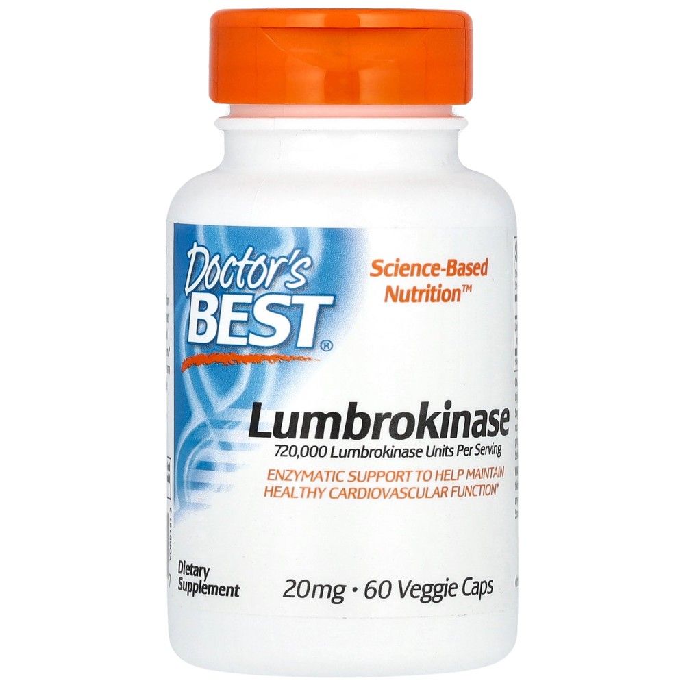 Nejlepší lumbrokináza 20 mg - 60 tobolek