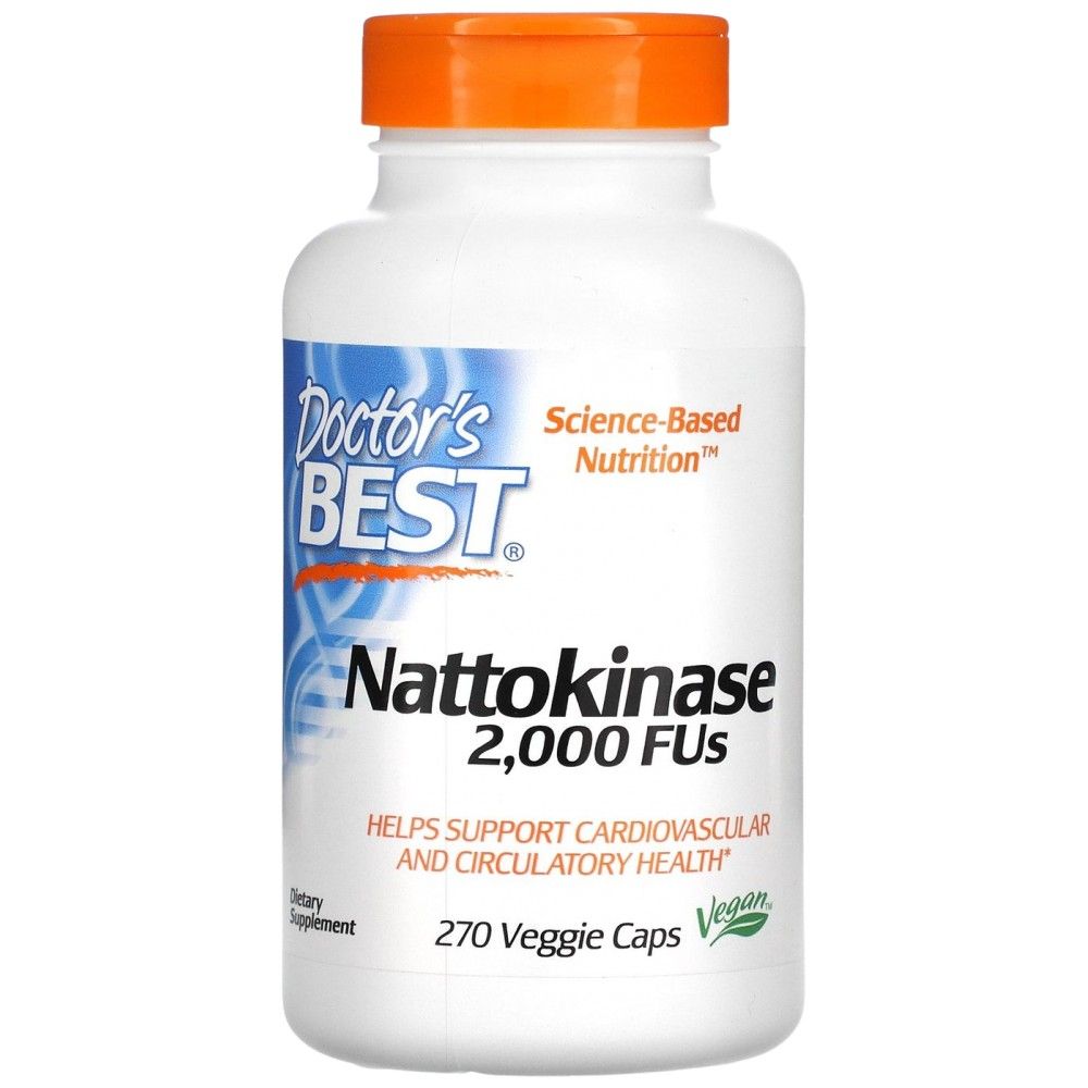 Najlepsza nattokinaza 2000 FUS - 270 kapsułek