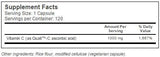 Beste vitamine C + Quali ™ C 1000 mg - 120 capsules