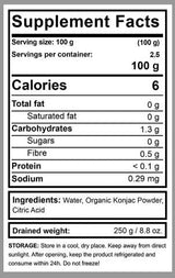 Bio Konjac Fetetuccin - 320 Gramm