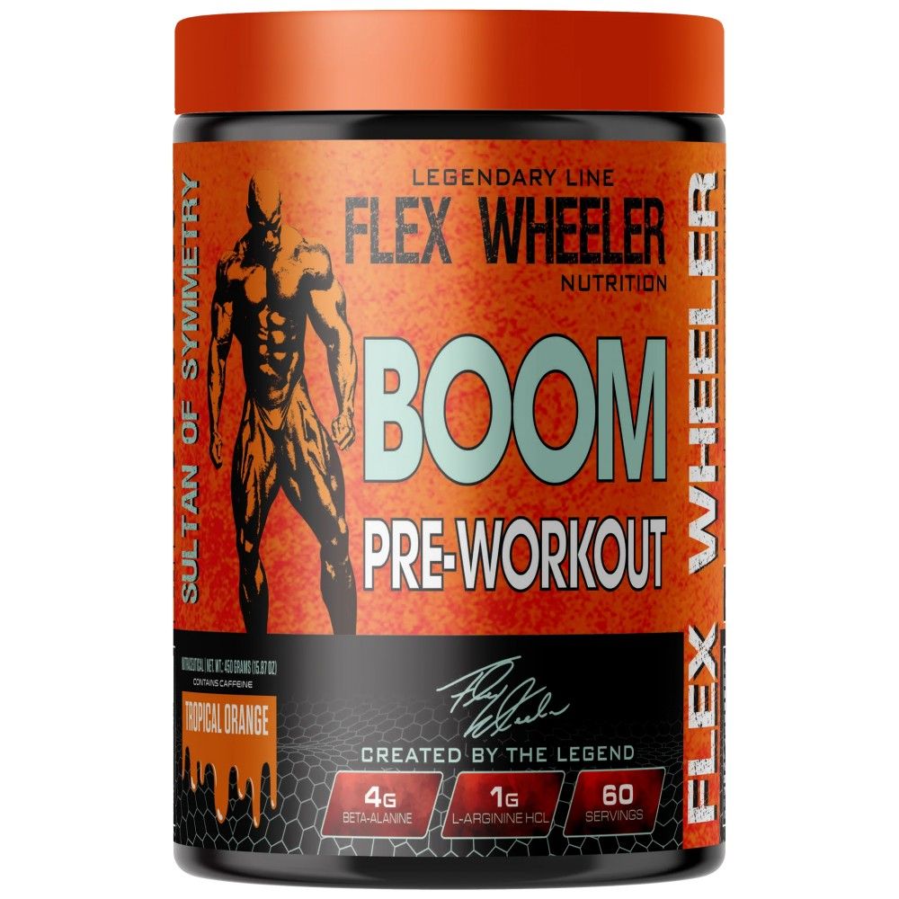 BOOM Pre-Workout Formula - 300 grams