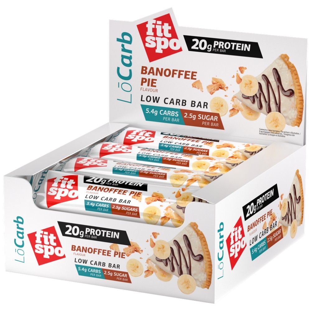 LoCarb Protein Bars | Keto Friendly Бананов Пай - 60 грама