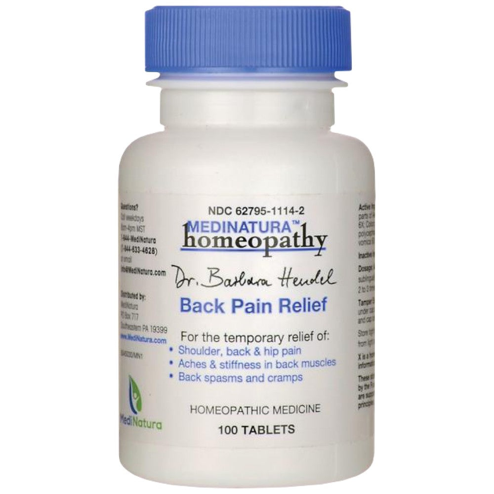 Back Pain Relief 100 Tablets