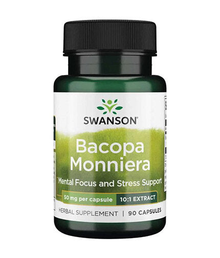 Bacopa Monniera 10: 1 extract 50 mg - 90 capsules