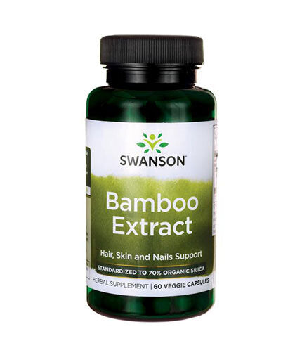 Extracto de bambú 300 mg - 60 cápsulas