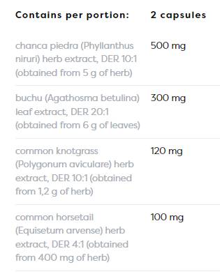 Sprijin pentru rinichi pe bază de plante | Tract urinar sănătos - 120 de capsule