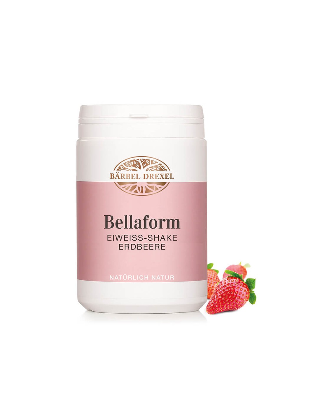 Bellaform Eiweiß-Shake / Proteinový koktejl s příchutí jahod, 450 g <tc>Bärbel Drexel</tc>