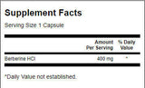 Berberinas 400 mg - 60 kapsulių