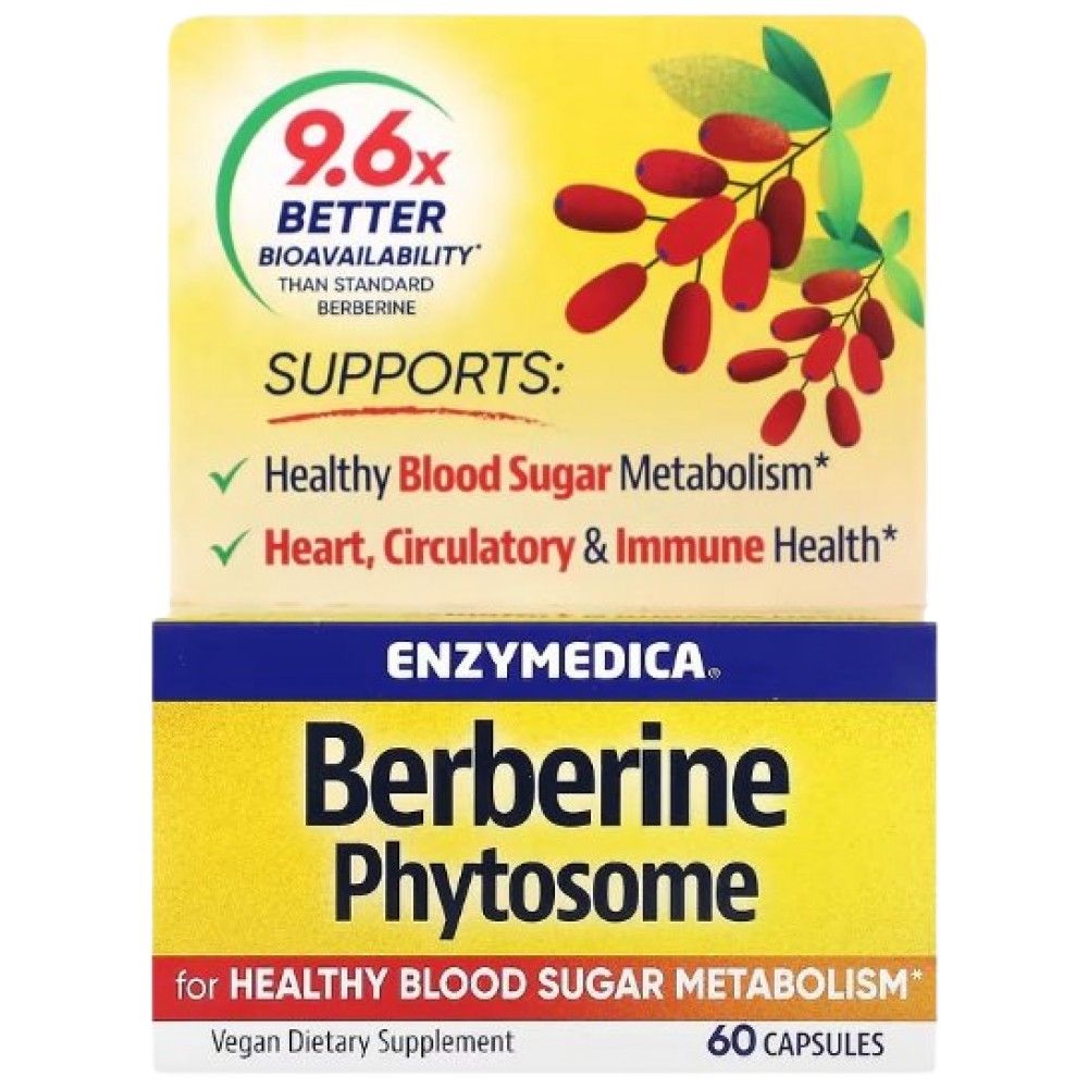 Berberine Phytosome | with Berbevis® - 60 capsules