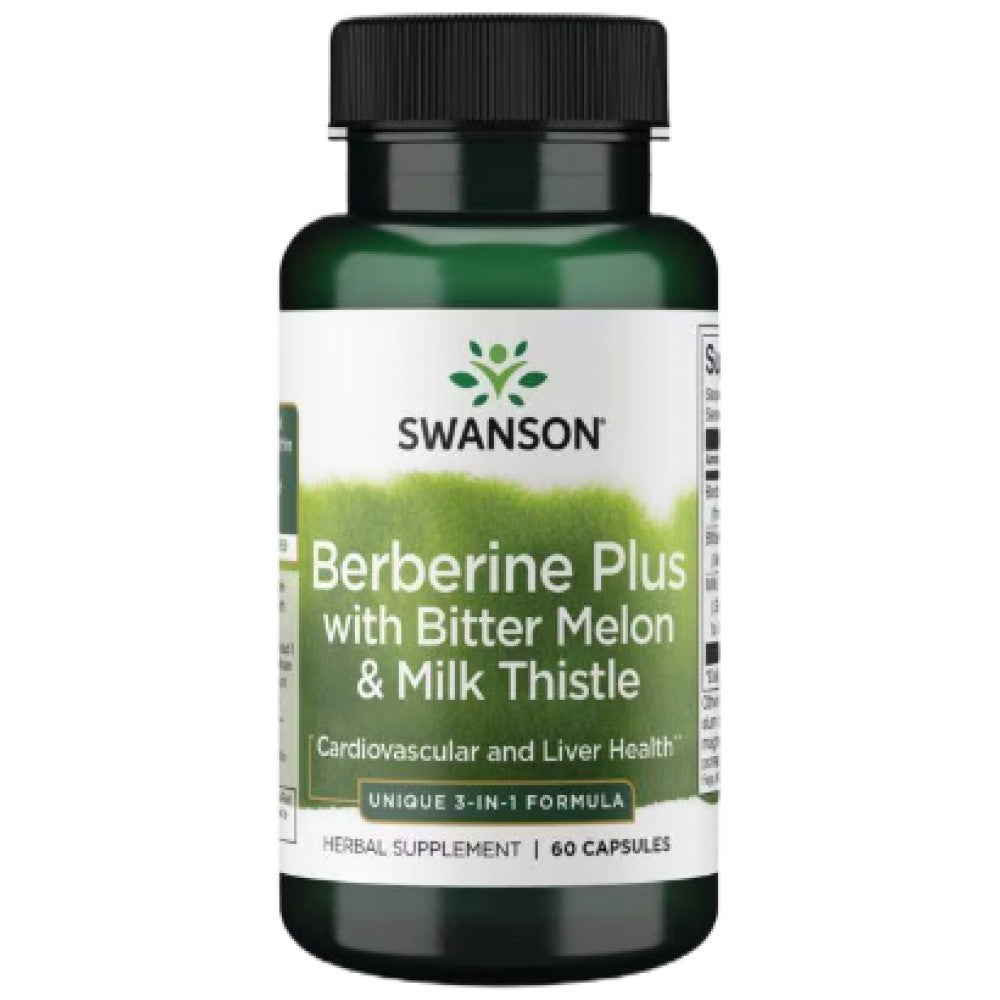 Berberine Plus | with Bitter Melon and Milk Thistle 60 capsules