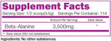 Beta-Alanine 3500 mg - 400 grams