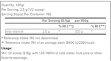 Beta-Alanine XS Powder - 420 grams