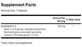 Betaright Beta Glucans 250 mg - 60 kapsułek