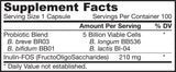 Bifidus Balance + FOS 100 capsules