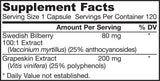 Bilberry + Grapeskin Polyphenols 280 mg - 120 capsules