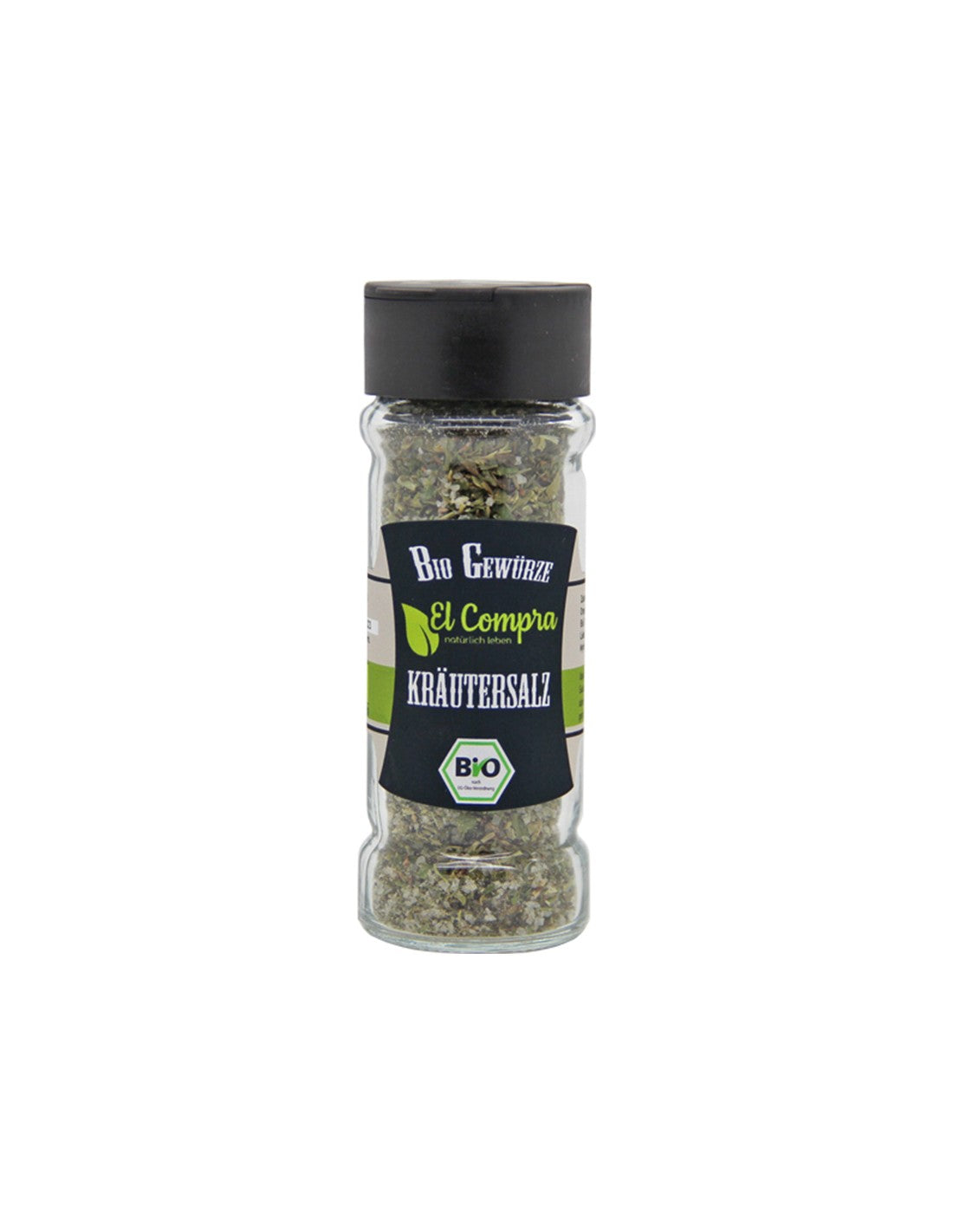 Bio Krautersalz - Organic sea salt with herbs, 57 g El Compra