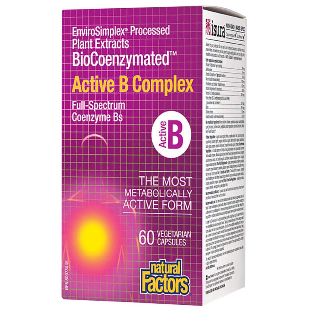 BioCoenzymated Active B-Complex - 60 capsules