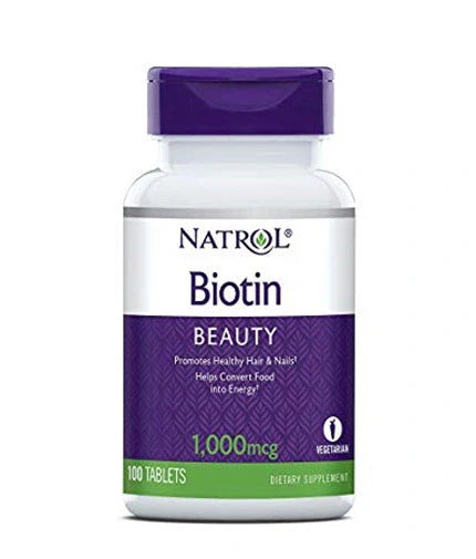 Biotin 1000mcg. / 100 Tabs.