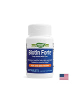 Biotin Forte® - Biotin Forte® met zink, 60 tabletten <tc>Nature’s Way</tc>