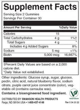 Biotin Gummies 5,000 mcg | Blueberry - 60 Chewable Tablets