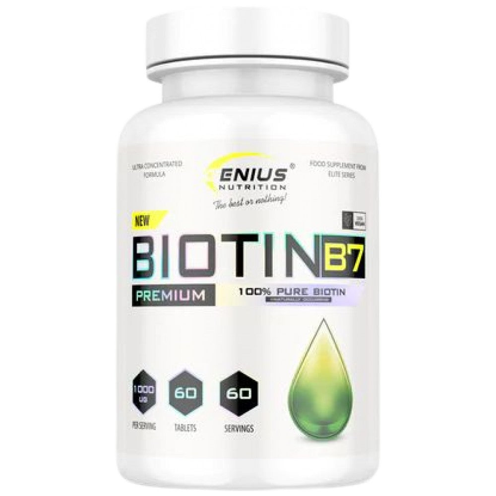 Biotin B7 - 60 tablets