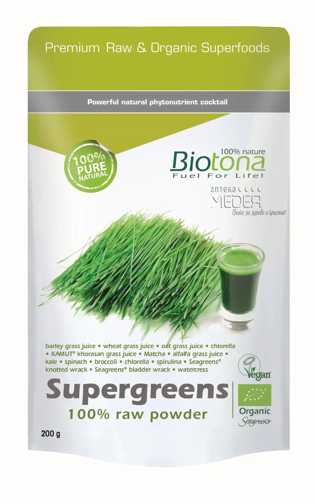 <tc>Biotona</tc> super zielenina organiczna 200 g
