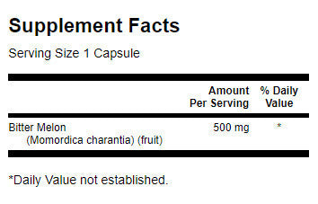Bitter Melon 500 mg - 60 capsules