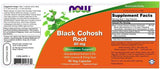 Black Cohosh Root 80 mg - 90 capsules