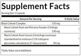 Black Cohosh (standardizovaný) 550 mg - 120 tobolek