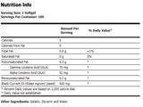 Black Currant Oil 500 mg - 100 Gel capsules