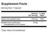 Bladderwrack léisst 75 mg - 60 Kapselen