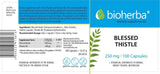 Blessed Thistle 250 mg - 100 capsules
