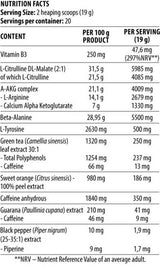 Blood & Guts | The Mind & Body Pre -Workout - 380 gram