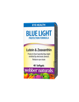Fórmula de luteína y zeaxantina para una visión fuerte - Protección de luz azul - Protección de dispositivos digitales, 40 cápsulas Softgel