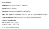 Niebieska mieszanka oleju Tansy - 30 ml