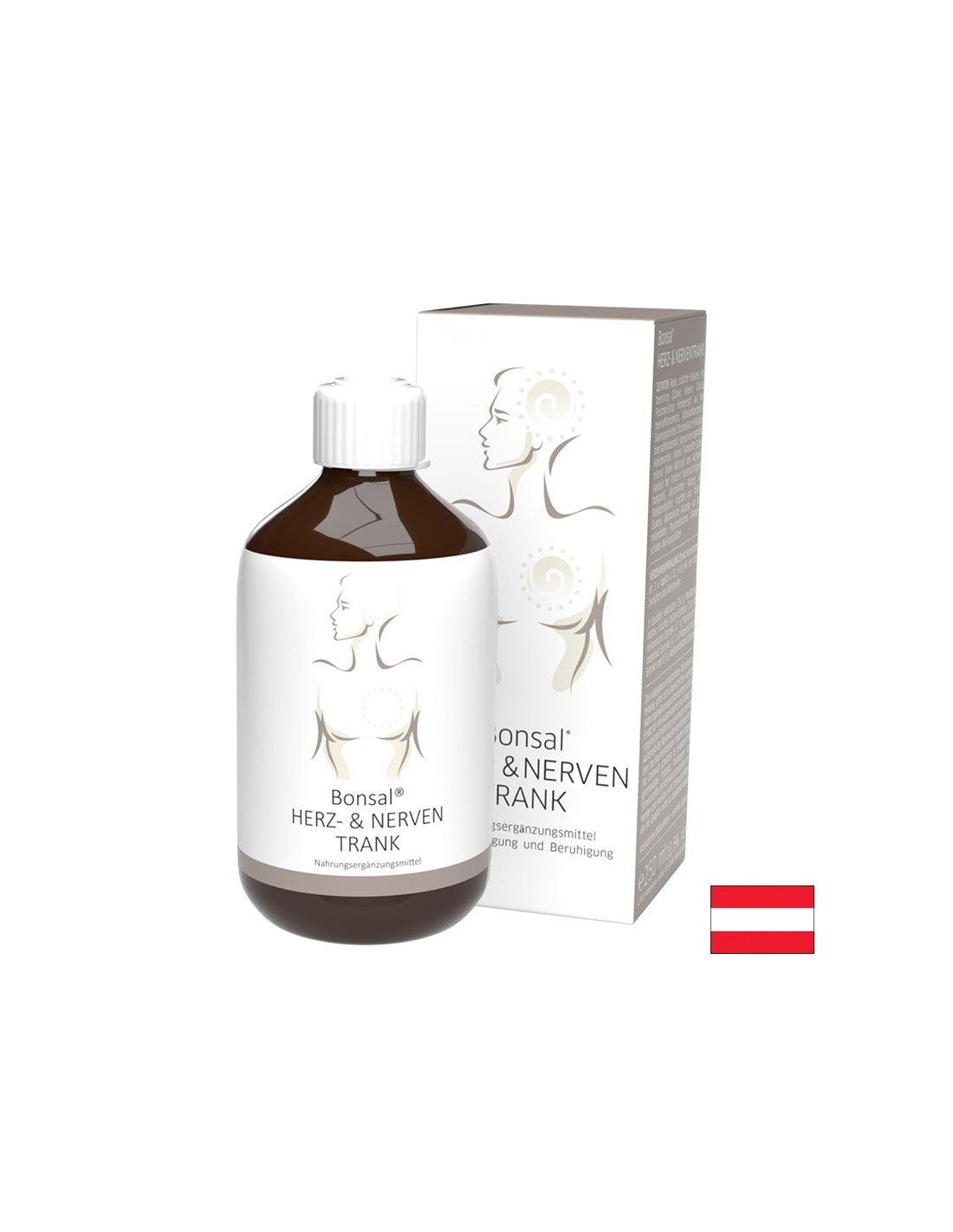 Kraider Formel fir Häerz an Nervensystem Bonsum, 250 ml