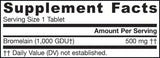 Bromelain 1000 gdu - 60 Tablets
