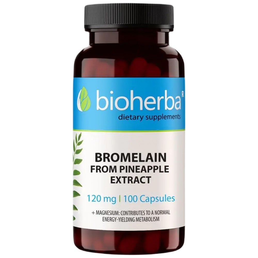 Bromelain 200 mg - 100 capsules