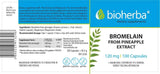 Bromelain 200 mg - 100 capsules
