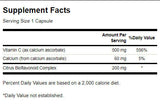 Buffered Vitamin C with Bioflavonoids 500 mg - 100 capsules