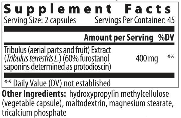 Bulgaarse tribulus - 90 capsules