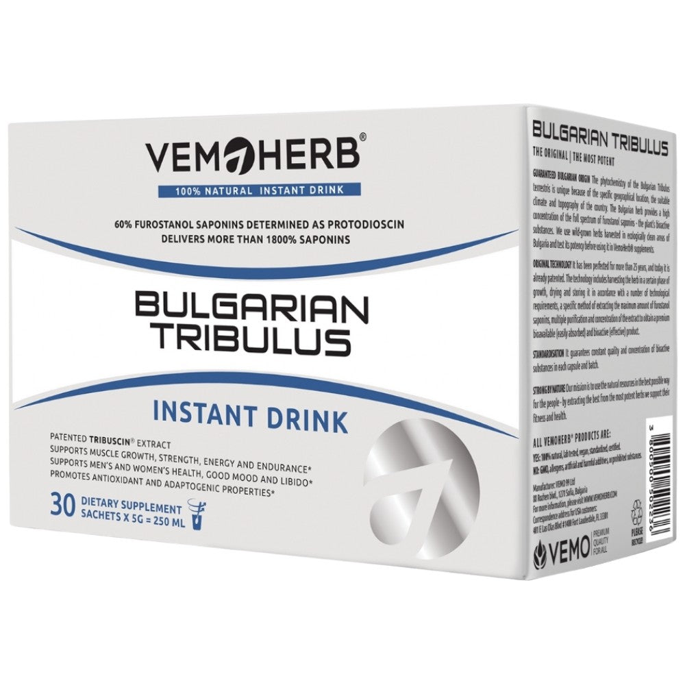 Bulgarian Tribulus Drink / Sachets - 30 Sachets