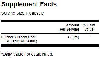 Butcher's Broom 470 mg - 100 tobolek