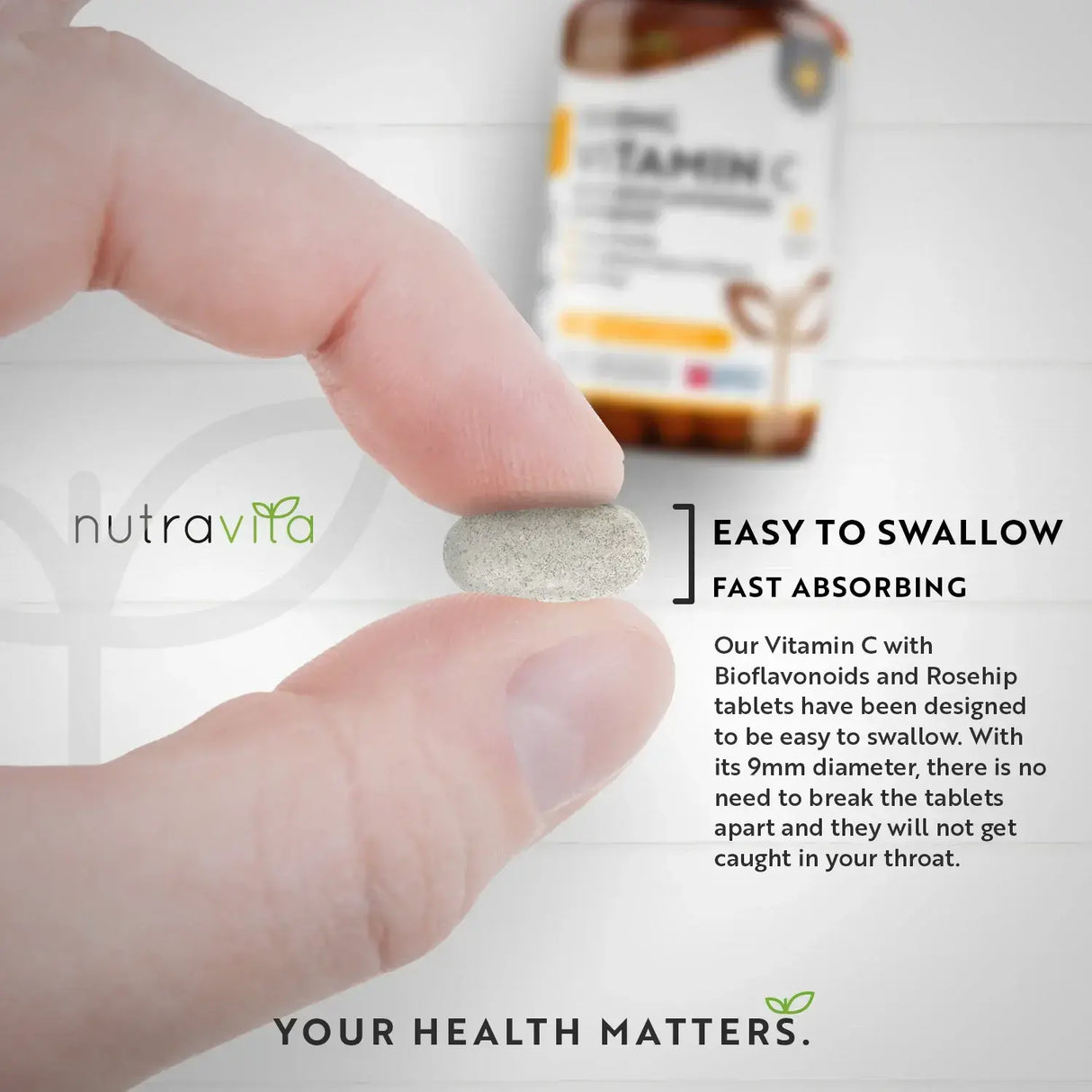Vitamín C 1000 mg s bioflavonoidy a šípky 180 <tc>Nutravita</tc> tablety