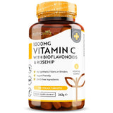 Vitamín C 1000 mg s bioflavonoidy a šípky 180 <tc>Nutravita</tc> tablety