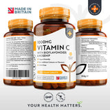 Vitamín C 1000 mg s bioflavonoidy a šípky 180 <tc>Nutravita</tc> tablety