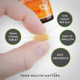 Vitamin C 1000 mg with Zinc (Albion® Zinc) 15mg 210 tablets Nutravita