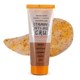 Scrub antienvejecimiento de vitamina C con mango para la renovación de la piel de 250 ml