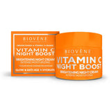 Vitamin C night booster cream with anti-aging effect for renewal 50 ml